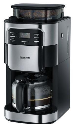 Severin KA4810 KA 4810 with grinder black-stainless steel coffee machine