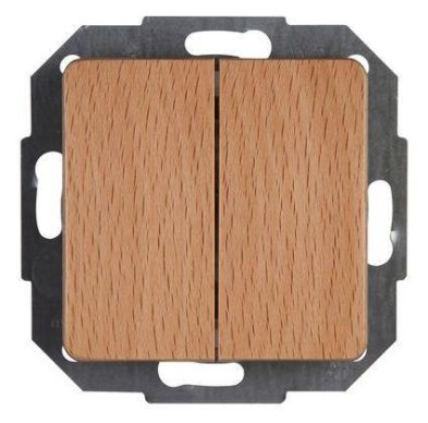 Kopp 618531086 MILANO beech series switch