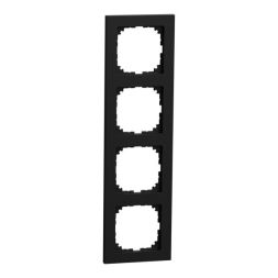 MERTEN MEG4040-3603 4-way black matt M-Pure M-Pure frame