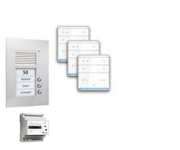 TCS PPUF03-EN/01 pre:pack ISW5010 3-button UP audio intercom set