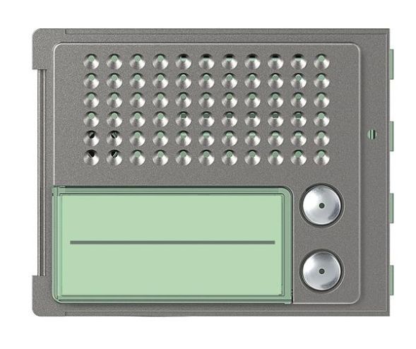 Bticino 351025 front panel SFERA Robur BASIS for loudspeaker 2RT ROBUR, (brass)