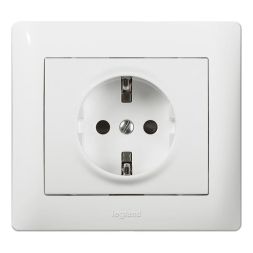 Legrand 771062 socket Galea (SL) ultra white, without frame