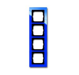 Busch-Jaeger 1724-288 cover frame, 4-way frame blue