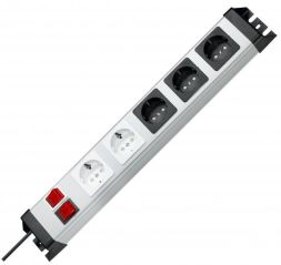 Kopp 227220014 POWERversal 2+3-way 250V 16A 3600W IP20 power strip