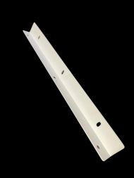 Strate APW worktop angle 400x38x26 mm, 2mm, white