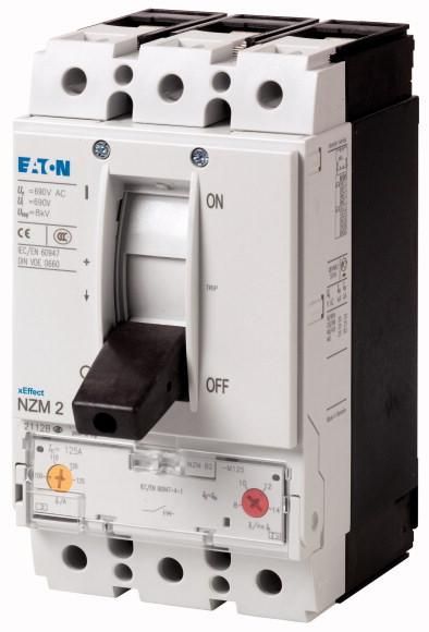 Eaton NZMC2-M125 circuit breaker, 3p, 125A , 271424