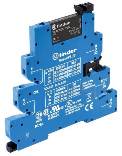 Finder 39.30.0.024.9024 SSR coupling relay Master PLUS
