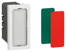 Legrand 078501 signal light MOSAIC 1-way 230V 1mod ws, (white)