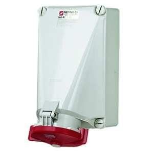 Mennekes 143 125A5P 6H400V IP67 CEE wall socket