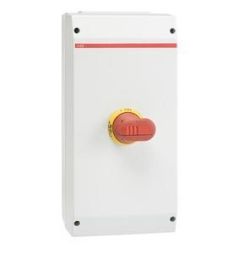 ABB Stotz-Kontakt OTP75A6B, safety switch 6-pole 37 kW 400V with red-yellow handle, 1SCA022401R2710