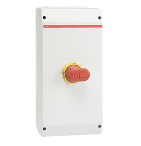 ABB Stotz-Kontakt OTP75A6B, safety switch 6-pole 37 kW 400V with red-yellow handle, 1SCA022401R2710
