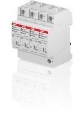 ABB Stotz-Kontakt OVR T2 4L 40-275 P QS, OVR T2 4L 40-275 P QS SPD Type 2 for 230/400V TN-S, 2CTB803873R5600