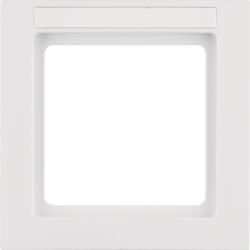 Berker 10116199 frame 1f. flat for channel, Q.9, with BSF, pw