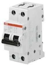 ABB Stotz-Kontakt S202M-K6UC, circuit breaker K-Char., 10 kA, 6 A, 2P, 2CDS272061R0377
