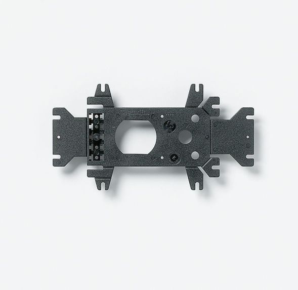 Siedle ZTL 051-0 universal mounting adapter in black