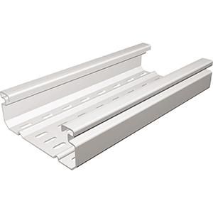 CABLOFIL 637911 PVC cable tray perforated PVC W300 H100, (stone grey)