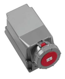 ABL Sursum D54S37 CEE socket 5p 125A 6h 400V/rt IP67 AP