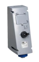 ABB Stotz-Kontakt 316MPM10W, Switchable wall socket, 16 A 10h, IP67, 3P+E, with LSS, 2CMA167960R1000