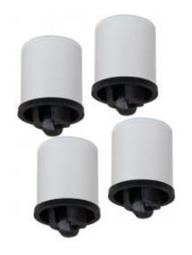 VCM ROLIO 4-piece roller set