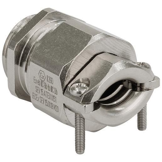 Kaiser Progress MS EMC brass 23-25.5mm AGRO cable gland PG29, EX1803.80.29.255