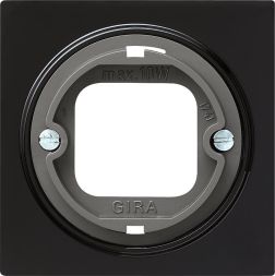 Gira 065947 cover bayonet light signal S-Color black