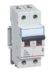 Legrand 404192 Circuit breaker TX3 C40A 1P+N 10KA 2M