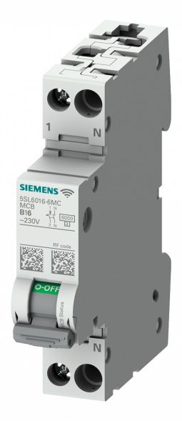 Siemens 5SL60167MC AC 230V 6kA 1-pole C 16A circuit breaker