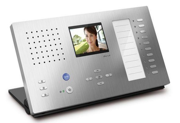 TCS CAI2210-0150 CAI2210 hands-free table device silver Carus Adapto Video color indoor station