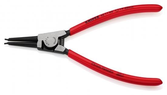 Knipex 46 11 A2 pol. plast. 180mm 19-60mm straight circlip pliers