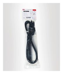 HellermannTyton 115-28898 SOFTFIX XXL-TPU-BK (3pcs) cable ties
