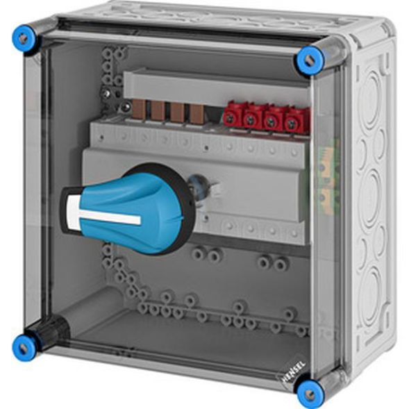 Hensel 20001581 125A 4-pole + PE Mi-load changeover switch housing