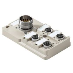 Weidmüller 9456000000 SAI-4-S 4P M12 without cable sensor/actuator distributor