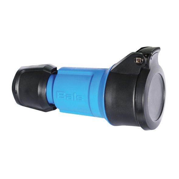 Bals 7486 16A 3p 250V IP44 blue RAL 5015 SCHUKO coupling