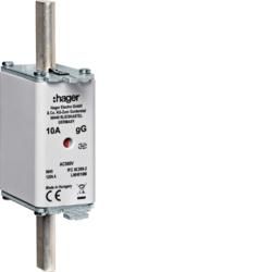 Hager LNH025M NH0 25A gG AC500V combination detector NH fuse link