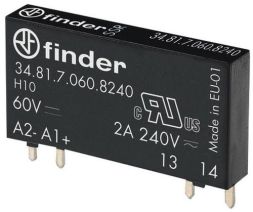 Finder 34.81.7.060.8240 SSR plug-in/print relay