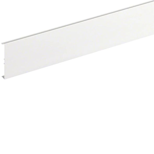 TEHALIT BRAP08029016 80mm aluminium traffic white parapet channel upper part