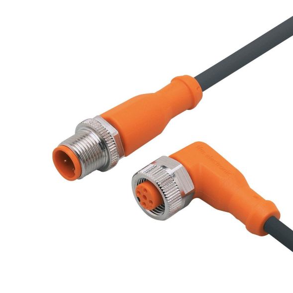 ifm electronic EVC063 M12 5-pin AC/DC silicone-free halogen-free connection cable