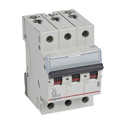 Legrand 403539 Circuit breaker TX3 C3A 3P 6KA 3M
