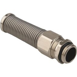 Kaiser with anti-kink spring brass 17 -21mm AGRO cable gland M32, 1060.32.52.210