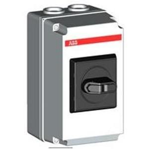 ABB Stotz-Kontakt OTDCP16S11M, DC switch disconnector 2-pole 16A with black selector handle, 1SCA125129R1001