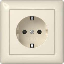 Gira 444001 full plate standard 55 cws socket SCHUKO