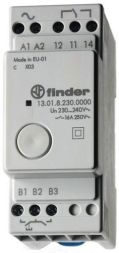 Finder 13.01.0.024.0000 Electronic impulse switch 13.01.0.024 1 changeover contact 24VAC/DC