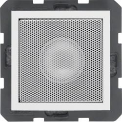 Berker 28828989 Loudspeaker polar white, glossy Berker S.1/B.3/B.7