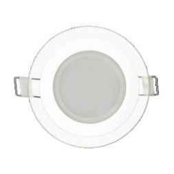 Nobile 1560606411 Glass panel 100 R white 5W 840 350mA LED recessed light