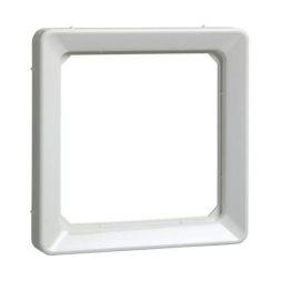 ELSO 503084 combination frame for central plate 50x50mm pure white