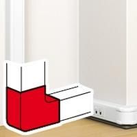 Legrand 075641 flat angle 50x80 , (pure white)