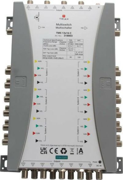 Triax 318803 TMS 13x16 C cascade multiswitch