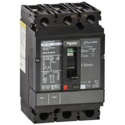 Schneider Electric NHJF36080TW PowerPact 150A TM80a 3P 65kA circuit breaker