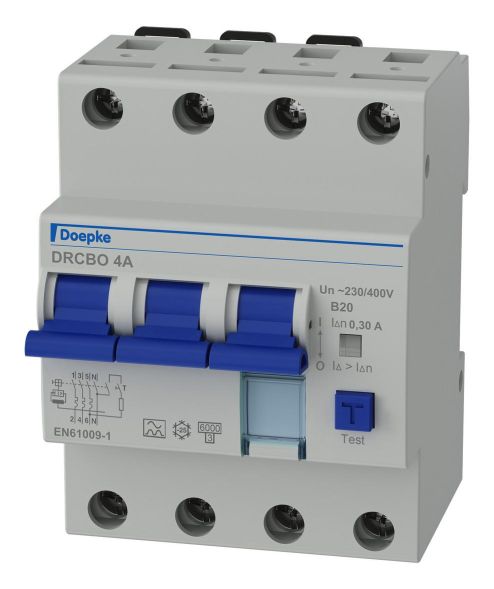 Doepke 09945115 DRCBO 4 B20/0.30/3N-A FI/LS combination