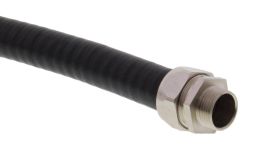 Wiska 10109024 BMCG-PVC-S-12-BK RAL 9005 NW12 steel protection hose